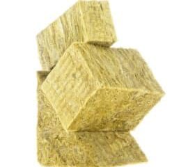 Mineral,Wool,Pieces,Isolated,On,A,White,Background.,Thermal,Insulation